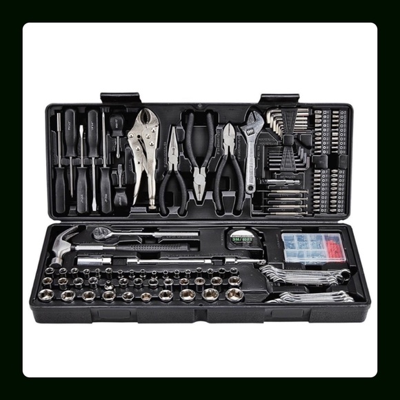 New - Pittsburg 130 piece Tool Kit with Case - Picture 2 of 6